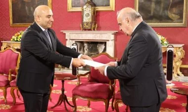 Səfirimiz etimadnaməsini Malta Prezidentinə təqdim etdi