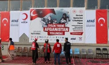 Əfqanıstana yardım daşıyan “Xeyirxahlıq qatarı” Herata çatıb
