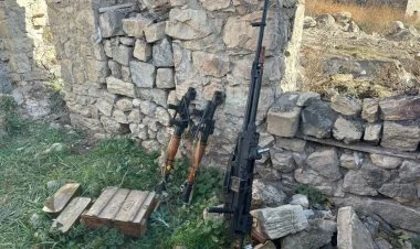 Qubadlıda pulemyot, qumbaraatan və patronlar aşkarlanıb