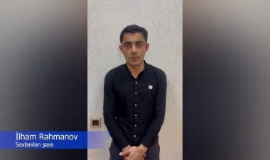 Ödəmə terminallarından oğurluq edən şəxs saxlanıldı VİDEO