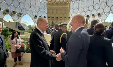 İlham Əliyev Dubayda R.T.Ərdoğanla görüşüb