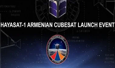 Ermənistanın ilk yerli peyki kosmosa buraxıldı