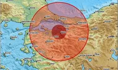 Istanbul və Bursada güclü zəlzələ qeydə alınıb