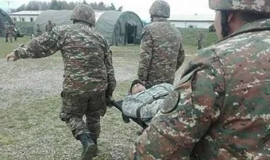 Ermənistan ordusunun əsgəri yaralanıb