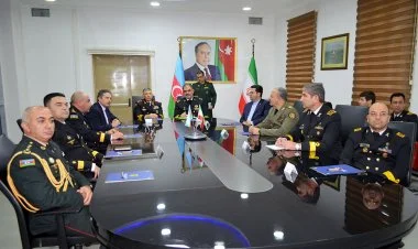 Bakıda Azərbaycan və İran HDQ komandanları görüşüb