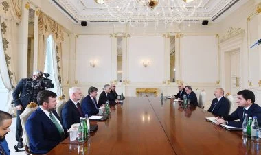 İlham Əliyev ABŞ Dövlət katibinin köməkçisini qəbul edib
