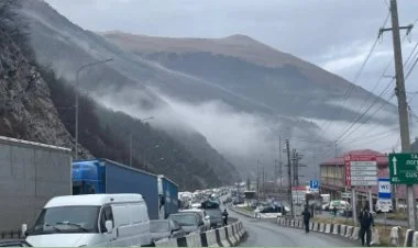 Yuxarı Lars yolu bağlandı