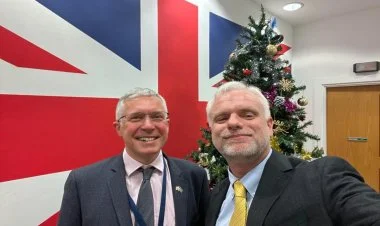 ABŞ və Britaniyanın Azərbaycandakı səfirləri görüşüb