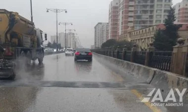 Nəsimi rayonundakı yol ötürücüsü bərpa edildi