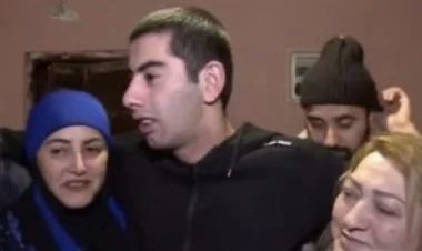 Əsirlikdən qurtarılan hərbçi Hüseyn Axundov ailəsinə təhvil