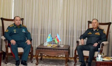 Azərbaycan və Qazaxıstan hərbi əməkdaşlığı möhkələndirir