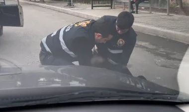 Gəncə polisi əməliyyat keçiridi FOTO