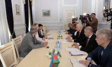 Məzahir Pənahov ATƏT-in nümayəndələri ilə görüşüb