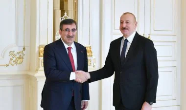 İlham Əliyev Cevdet Yılmazı qəbul edib YENİLƏNİB
