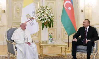 İlham Əliyev Roma Papasına məktub yazıb