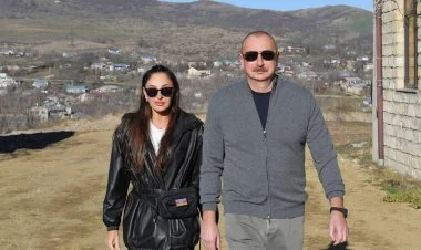 Prezident də Qarabağa getdi FOTO