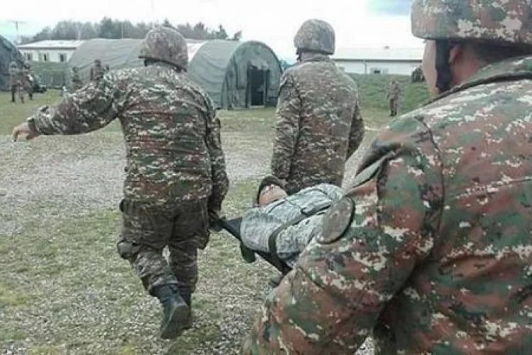 Ermənistan ordusunun əsgəri yaralanıb
