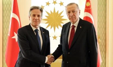 Ərdoğan Blinkenlə görüşüb