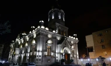 Kilsədə Milad mərasimi Azərbaycan dilində VİDEO