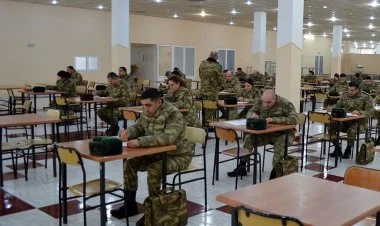 Orduda sınaq imtahanları keçirilir VİDEO