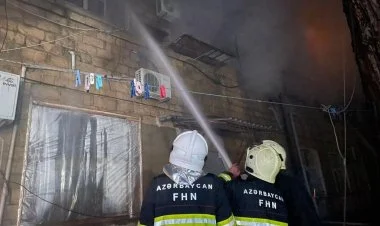 "Qaçqınkom" Sumqayıtdakı yanğınla bağlı məlumat yaydı