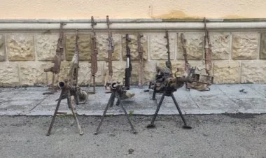 Füzulidə silah-sursat aşkarlandı