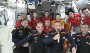 İlk türk astronavtı Beynəlxalq Kosmik Stansiyada VİDEO