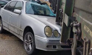 Bakıda dəmir yolu stansiyasında zəncirvari qəza