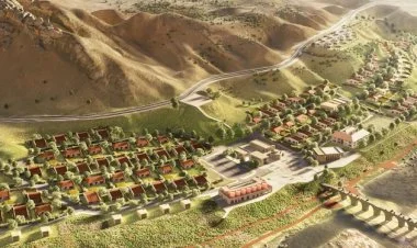 Cəbrayılın Xudafərin qəsəbəsi belə olacaq FOTO