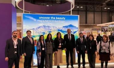 Madriddə keçirilən FITUR turizm sərgisində Azərbaycan stendi