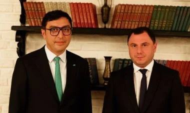 Fərid Qayıbov gürcü nazirlə görüşdü