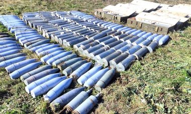 Xocalıda artilleriya mərmiləri aşkarlandı