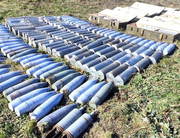 Xocalıda artilleriya mərmiləri aşkarlandı