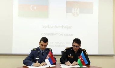 Azərbaycan və Serbiya hərbi əməkdaşlıq planı imzalayıb
