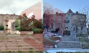 Xankəndidə Xocalı qatili, separatçı Qulyanın abidəsi söküldü