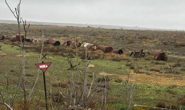 Tərtərdə daha bir nəfər minaya düşüb