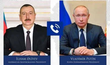Vladimir Putin İlham Əliyevə zəng edib