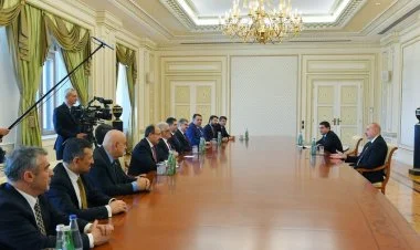 Prezident Türkiyə deputatlarını qəbul etdi