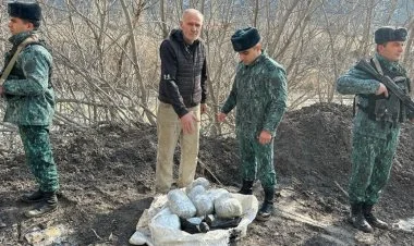 İrandan Azərbaycana narkotik keçirmək istədi