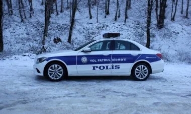 DYP: Hava şəraiti yollarda təhlükəyə səbəb ola bilər