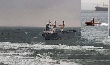 Türkiyədə gəmi batdı