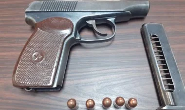 Abşeronda “Makarov” satmaq istəyən şəxs saxlanılıb