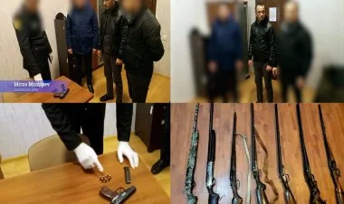 Sabunçuda axtarışda olan silahlı şəxs saxlanıldı VİDEO