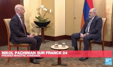 Paşinyan Fransa TV-sində Rusiya və Azrbaycanı suçlayıb