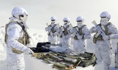 Ordumuzun şiddətli soyuqda döyüş aparmaq qabiliyyəti VIDEO