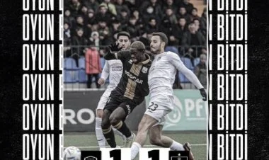 “Neftçi” “Turan Tovuz”la oyunda qələbəni əldən verdi