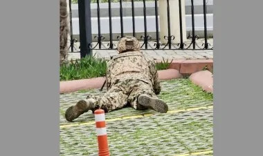 İsrailin Bakıdakı səfirliyində hərbi təlim keçirilib