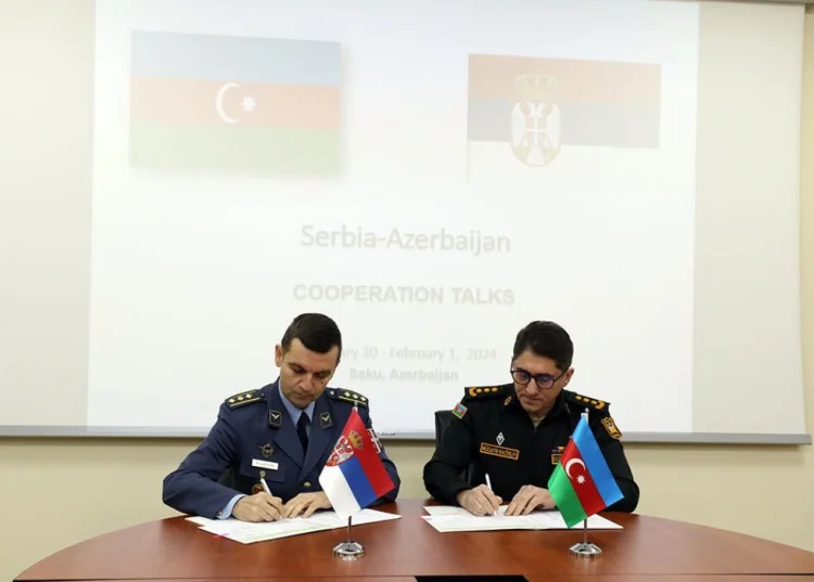Azərbaycan və Serbiya hərbi əməkdaşlıq planı imzalayıb