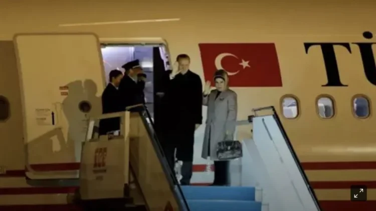 Prezident Ərdoğan və xanımı Əminə Misirdən Türkiyəyə qayıtdı