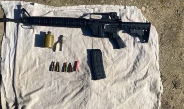 Bülbülədə əl qumbarası, silah-sursat aşkarlandı VİDEO